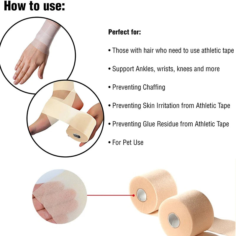 Athletic Pre-Wrap Comfort Shield