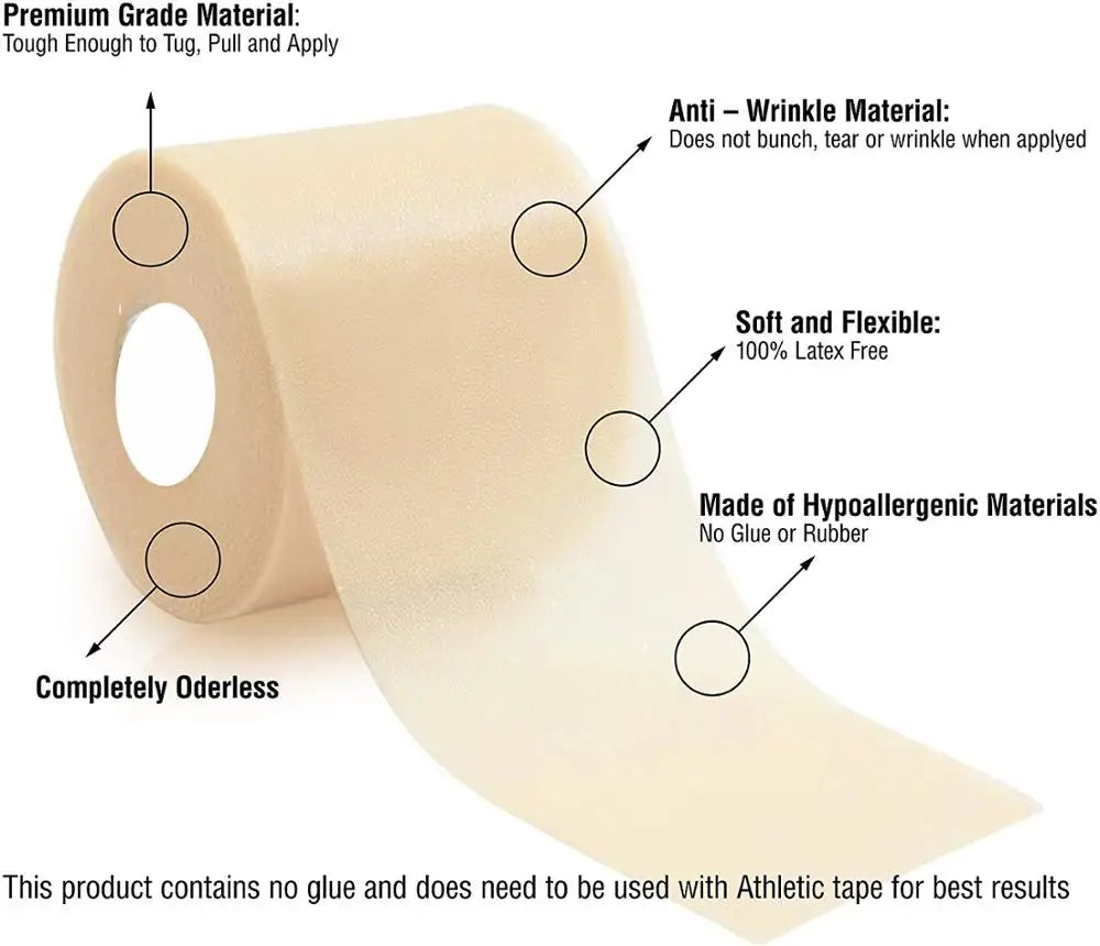 Athletic Pre-Wrap Comfort Shield