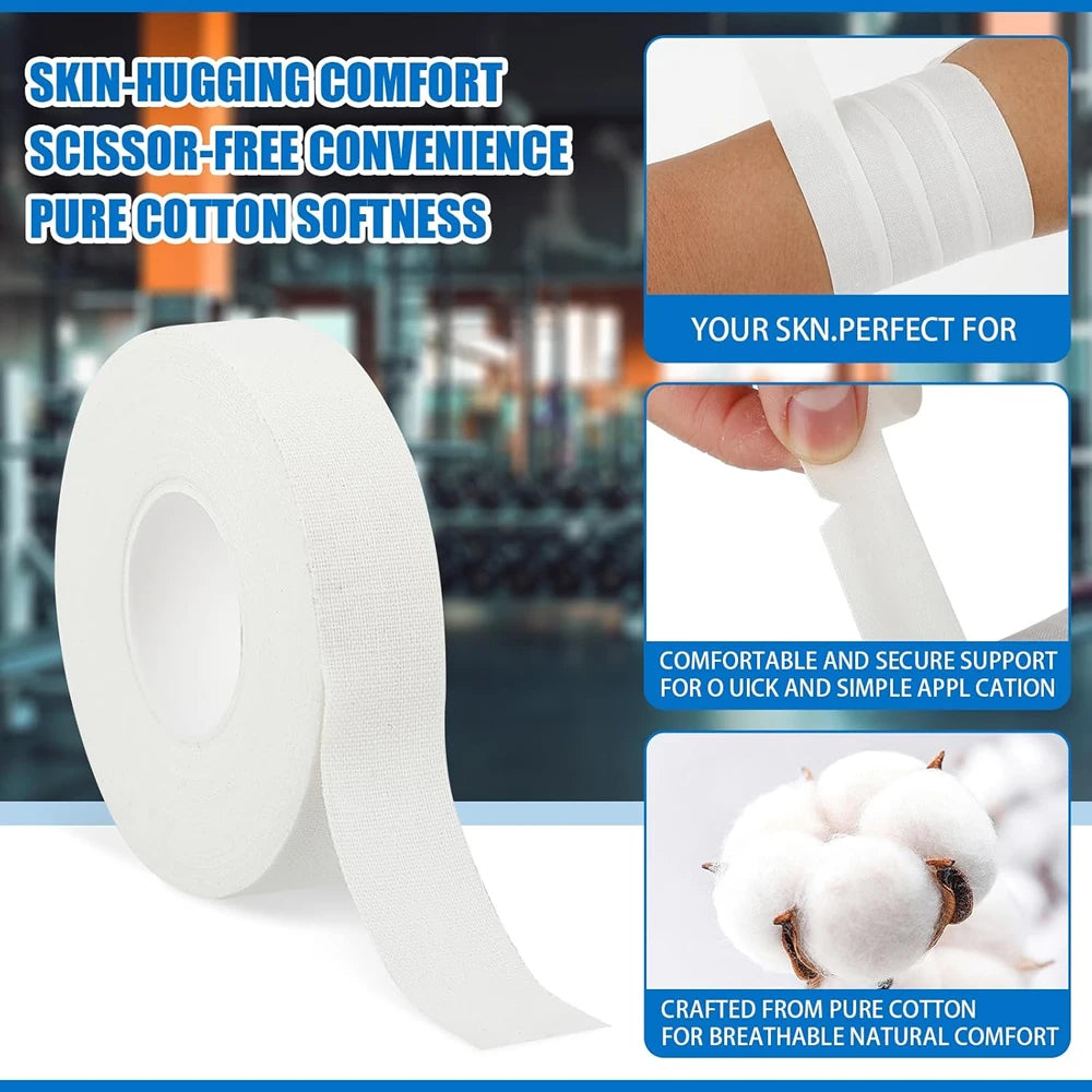 White Athletic Finger Tape