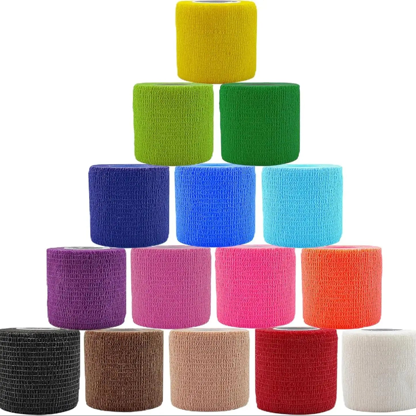 Colorful Self-Adhesive Sports Tape 15 counts