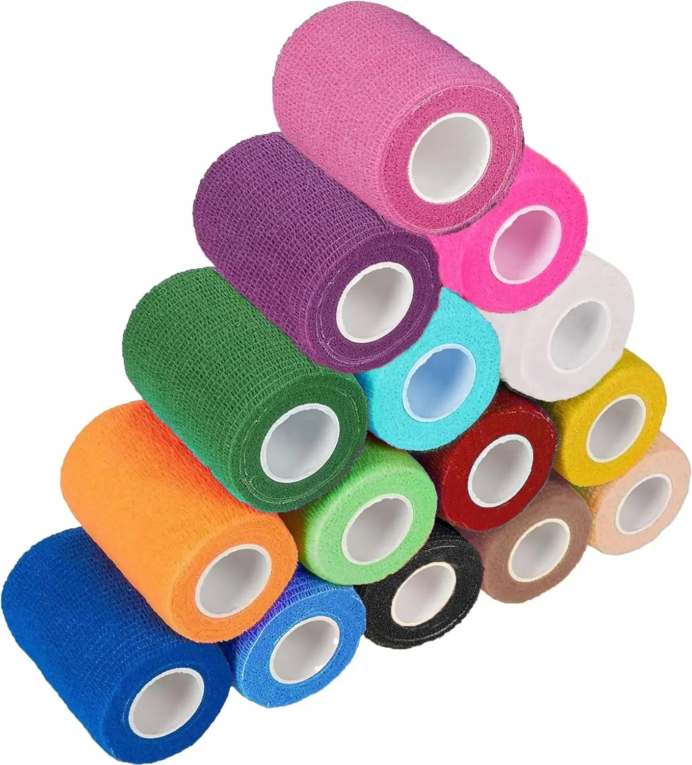 Colorful Self-Adhesive Sports Tape 15 counts