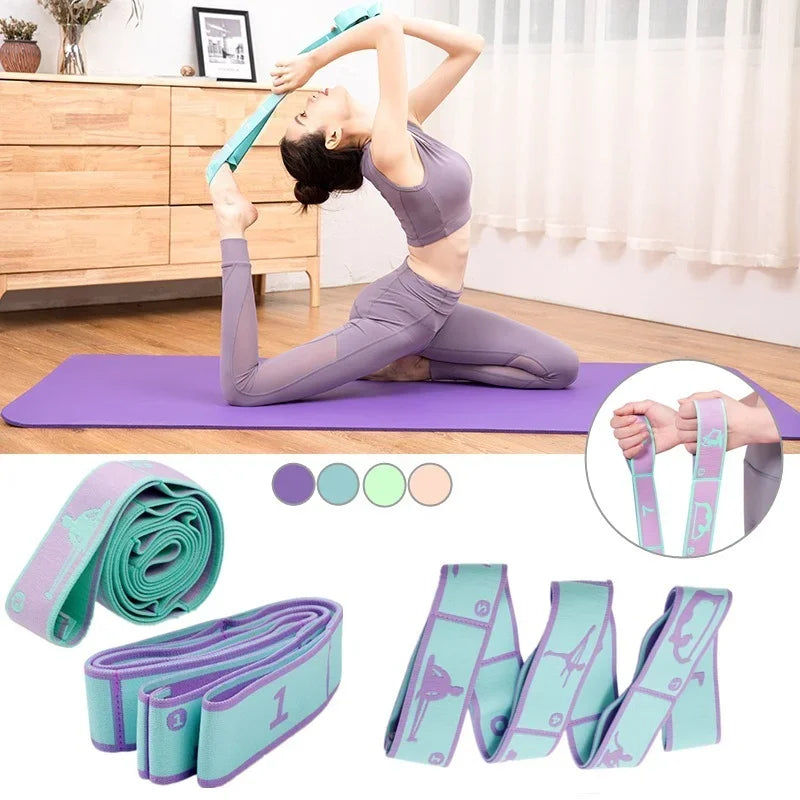 Elastic Yoga Stretching Strap